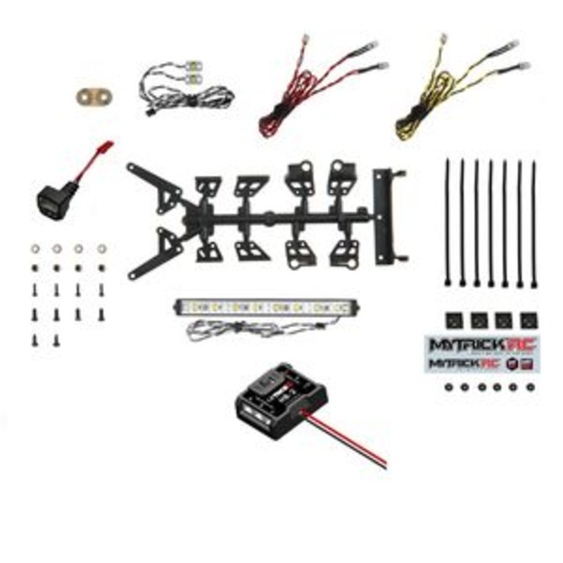 MY TRICK RC MYK-AX025HB Axial 2017 Wrangler Light Kit HB-2