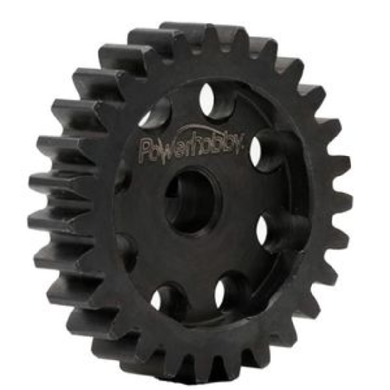 POWER HOBBY PH22TM8 Hardened Steel 22T Mod1 8mm Pinion Gear with 2 Grub Screws