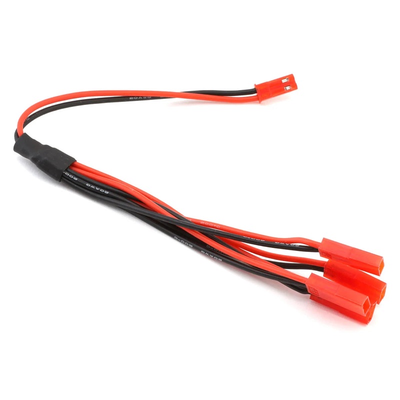 SAMIX SAMJST-Y1M4F JST Y-Harness Connector Leads (1 Male to 4 Female) (200mm)
