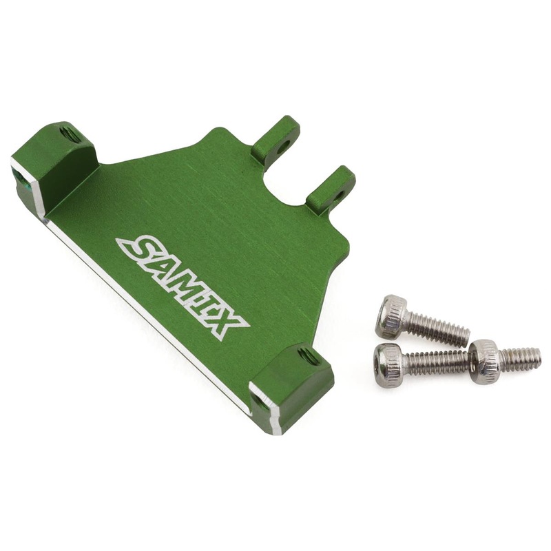SAMIX SCX24-6068E-GN SCX24 Aluminum Servo Mount (Green) (EcoPower/Emax)