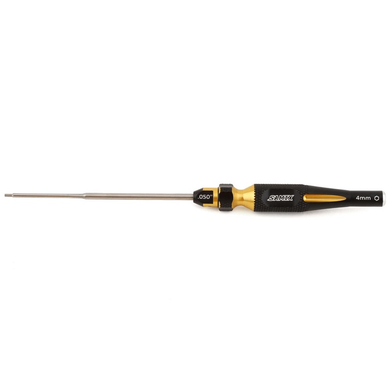 SAMIX SCX24-SD050 SCX24 2-in-1 Hex Wrench/Nut Driver .050" allen hex & 4mm box hex