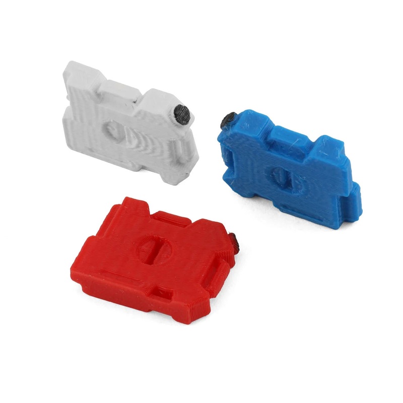 SCALE BY CHRIS SBCTR03 TRX4M 1/18 Bundle w/Red, White & Blue Rotocans (Miniature Scale Accessory)
