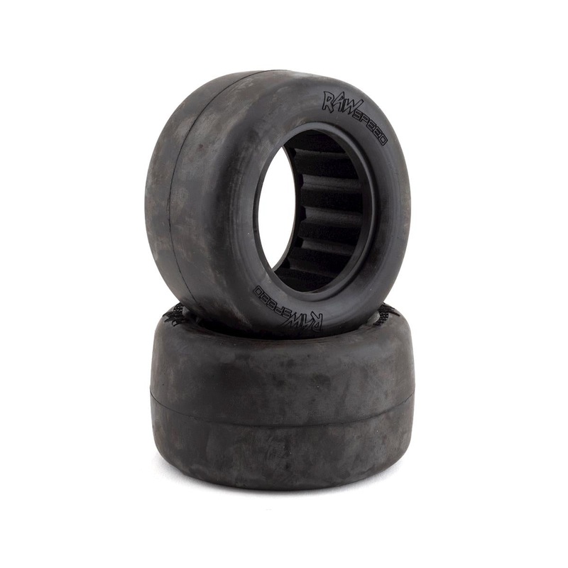 RAW SPEED 100401SSB RC Slick 2.2 Stadium Truck Tire (2) (Super Soft)