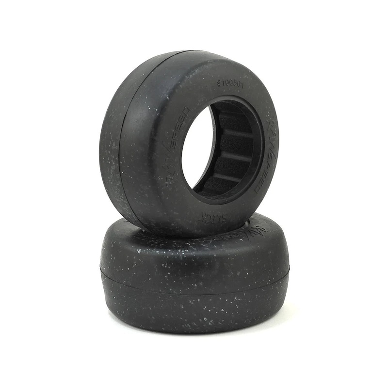 RAW SPEED 100501CB Slick Short Course Tires (Clay)