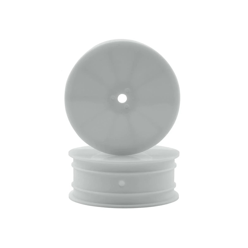 RAW SPEED 200102W 2.2" Front Wheels (White) (2) (TLR/D216) w/12mm Hex
