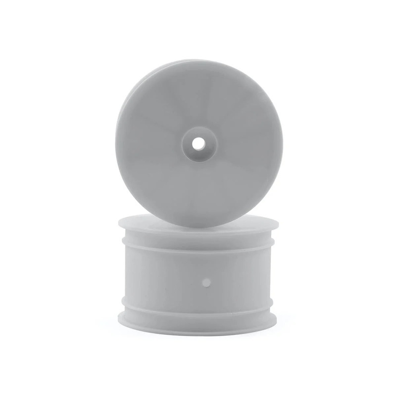 RAW SPEED 200302W 2.2" 1/10 Buggy Rear Wheels (White) (2) (TLR/D216) w/12mm Hex