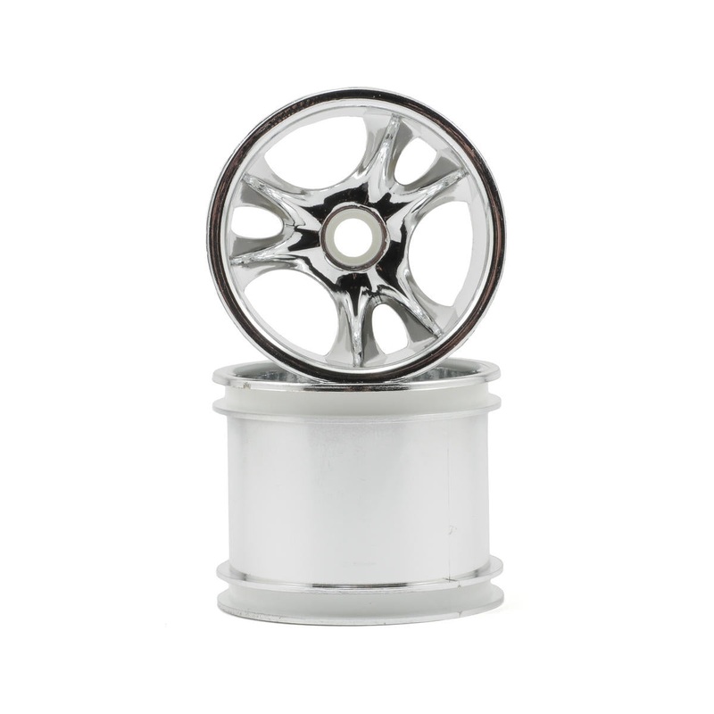 RPM 81813  *DISC* Clawz 6-Spoke Chrome Traxxas Nitro (2)