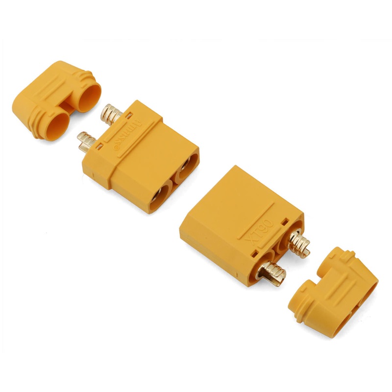 SAMIX SAMCXT90-001 XT90 Connectors (1 Male/1 Female)