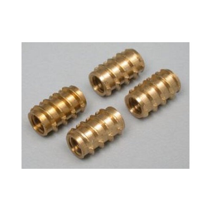 DUBRO 395 1/4-20 Brass Threaded Inserts (4)