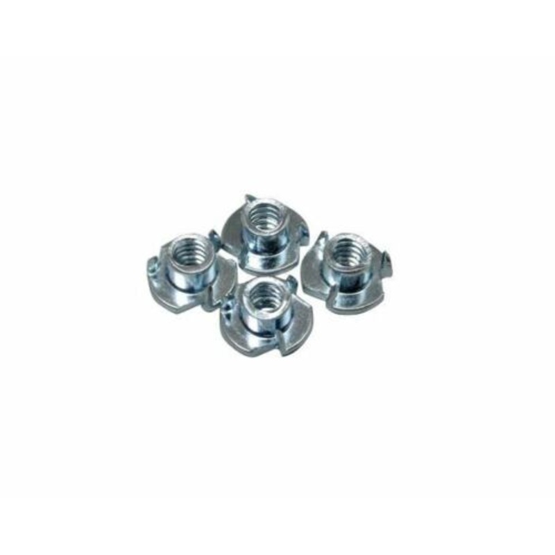DUBRO 134 Blind Nuts (T-Nuts) 3-48 Pkg of 4 nuts