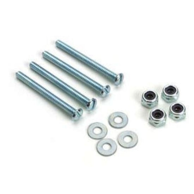 DUBRO 177 Bolt & Lock Nut Set, 6-32 x 1 1/4 (4)
