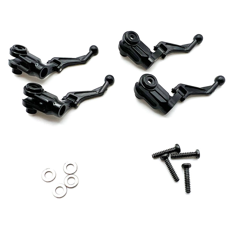 RAGE RC RGR6059 Blade Grips w/ Screw Set (4); Hero-Copter