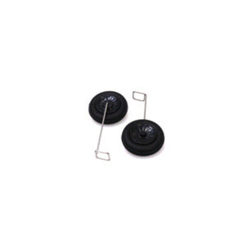 RAGE RC RGRA1334 Snap in Landing Gear Set; P-51, Corsair, Spitfire, Bf 109, P-40, Zero