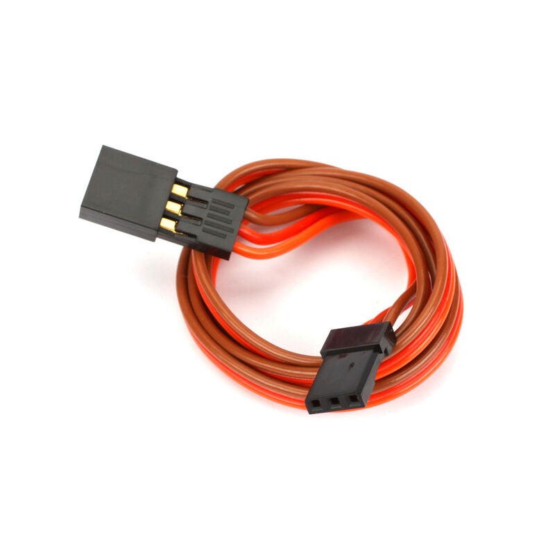 SPEKTRUM SPMA3004 Servo Extension Lead: 18" Heavy-Duty