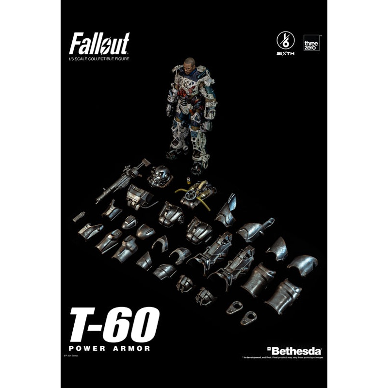 Fallout threezero Corporation SiXTH 1/6 T-60 Power Armor