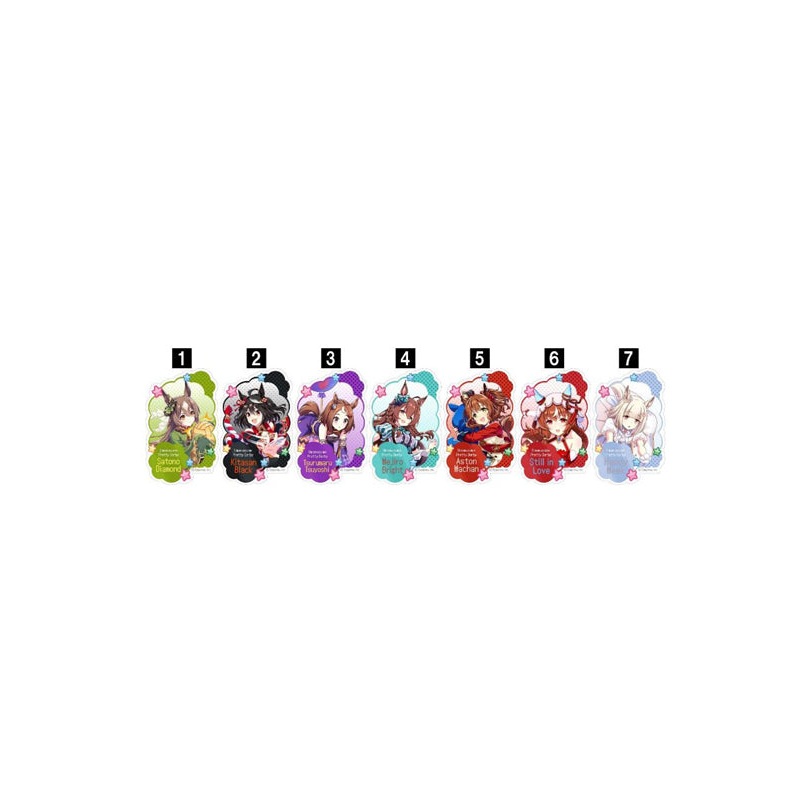 Uma Musume Pretty Derby Movic Die-cut Sticker Party Dash - Set 1