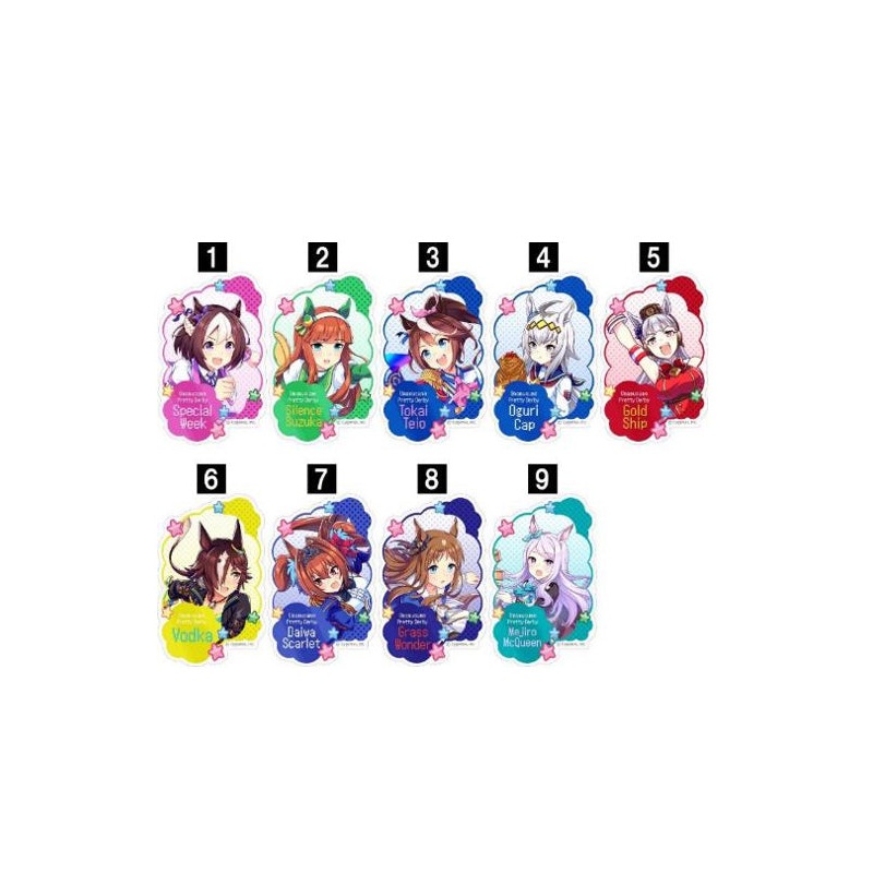 Uma Musume Pretty Derby Movic Die-cut Sticker Party Dash - Set 2