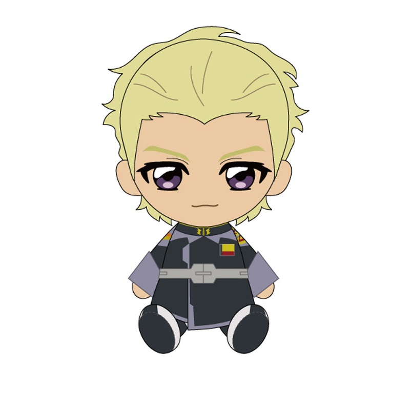 Gundam Mobile Suit SEED Freedom Bandai Namco Nui Chibi Plush Dearka Elthman