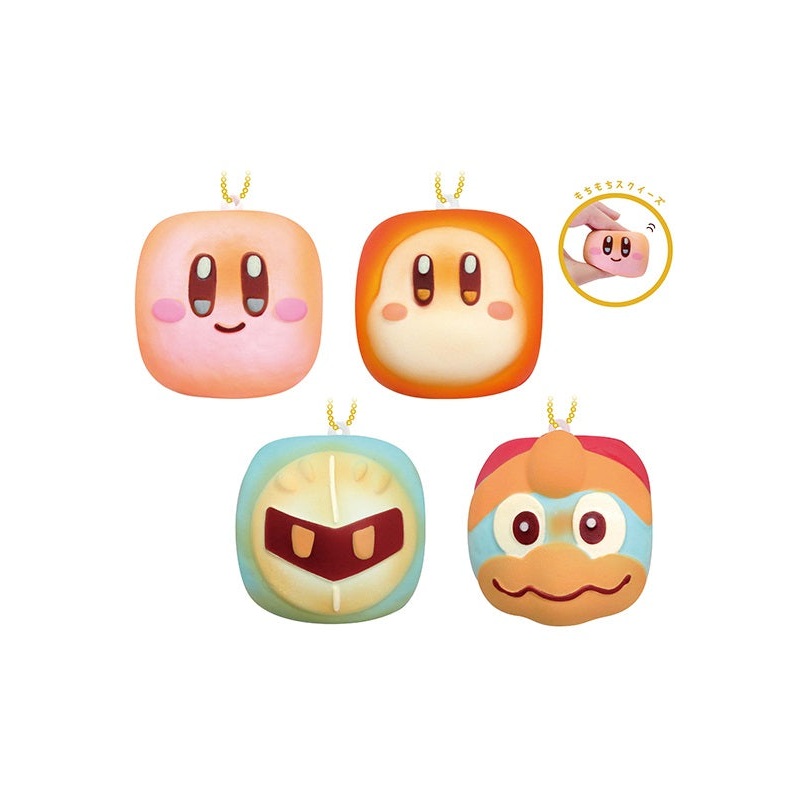 Kirby's Dream Land Max Limited KB-33 Pupupu Bakery's Chigiri Bread -Squeeze Mascot- (Box of 6)