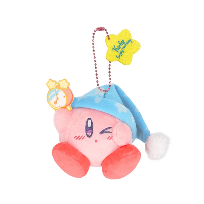 Kirby's Dream Land Sanei-boeki Kirby Happy Morning KHM-03 Mascot Good Morning Kirby