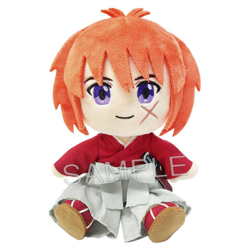 Rurouni Kenshin: Meiji Swordsman Romantic Story Cube Plush Himura Kenshin