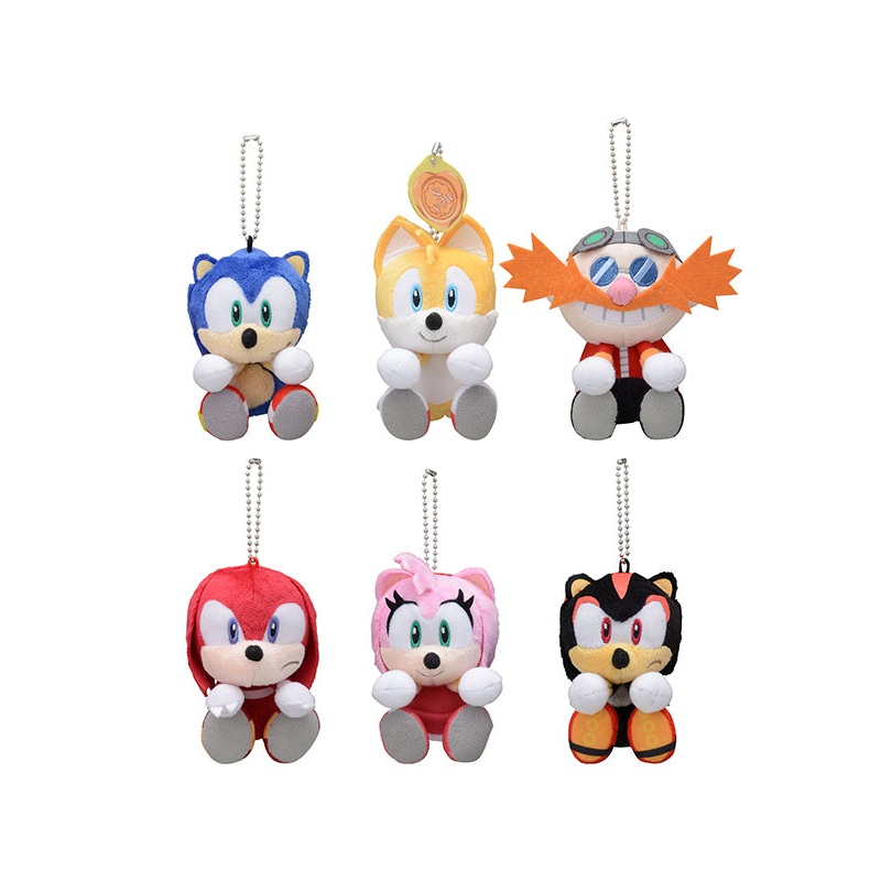 Sonic the Hedgehog Sega & You Plush (Set of 6)