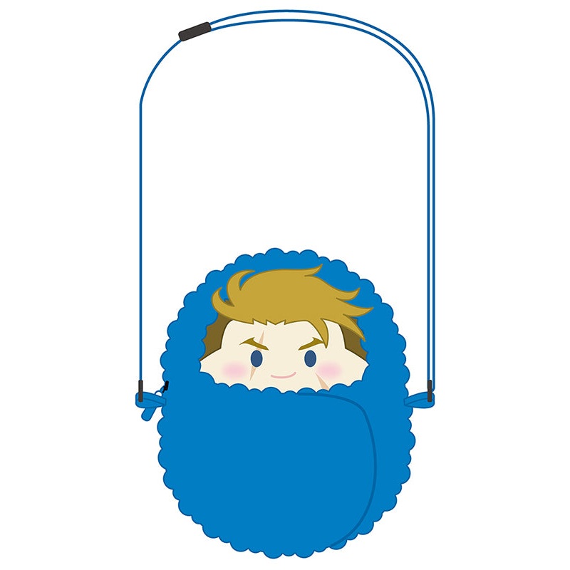 STREET FIGHTER VI CAPCOM Kurumitapi Plush mascot pouch Street Fighter 6 LUKE