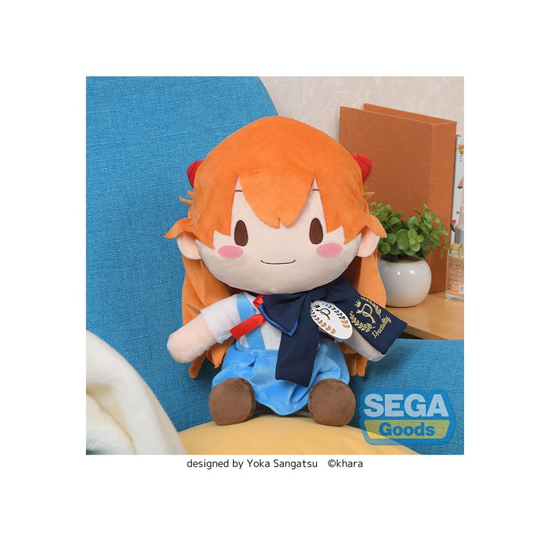 EVANGELION Series SEGA Fuwapetit Preciality L Plush Asuka(re-run)