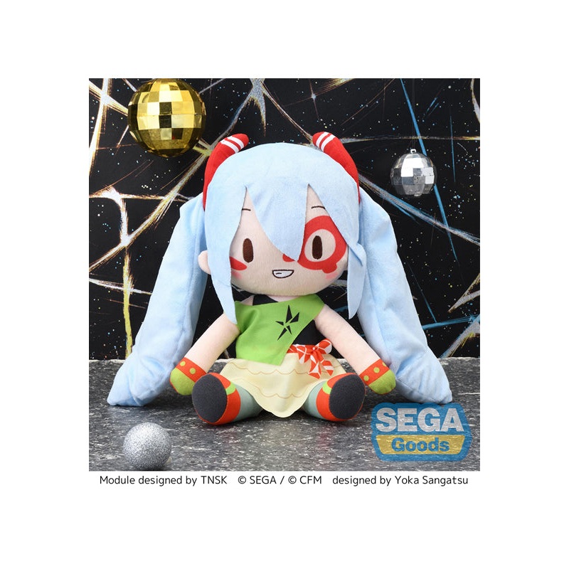 Hatsune Miku -Project DIVA- X SEGA fuwa petit L Plush DE:MONSTAR