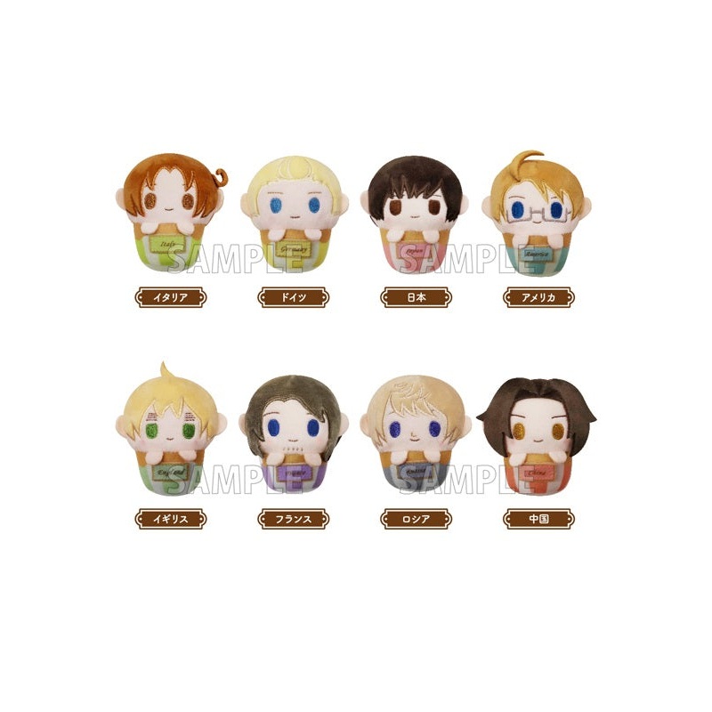Hetalia World Stars TAPIOCA Cupcake Tapi-nui Plush