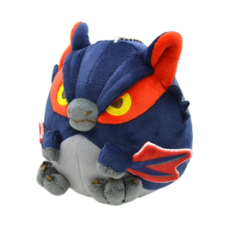 MONSTER HUNTER CAPCOM Fluffy Eggshaped Plush Mini Nargacuga (re-run)