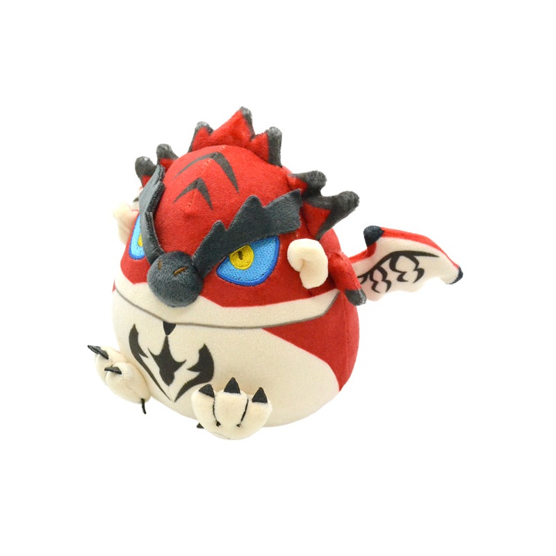 MONSTER HUNTER CAPCOM Fluffy Eggshaped Plush Mini Rathalos (re-run)