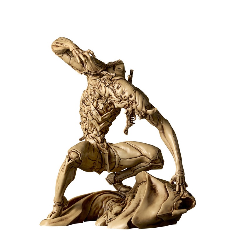 Evangelion: 2.0 You Can (Not) Advance. Kaiyodo ARTPLA SCULPTURE WORKS Evangelion Unit-02 2nd Mode The Beast Battle of GeoFront Beige Color Ver.