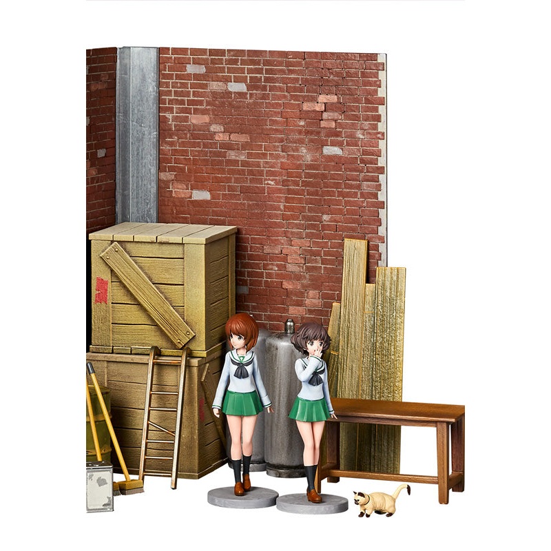 GIRLS und PANZER das Finale Kaiyodo ARTPLA Garage Set A