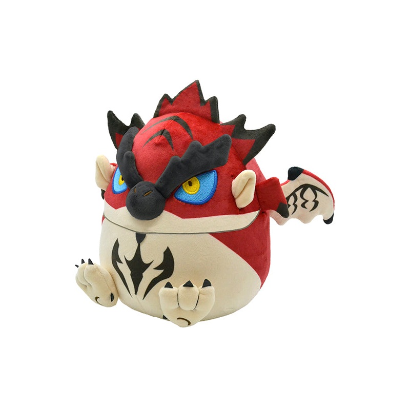 MONSTER HUNTER CAPCOM Monster Hunter Fluffy Eggshaped Plush Rathalos (re-run)