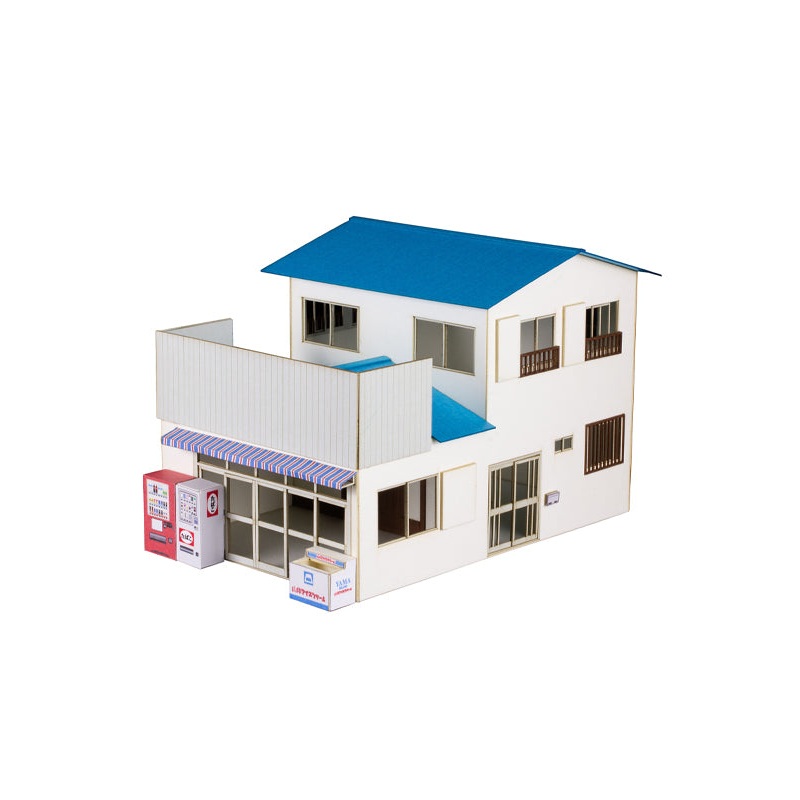 PLUM 1/80 Scale Paper kit Town Corner Accessory Series Store General Store