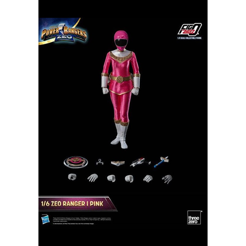 Power Rangers Zeo threezero FigZero 1/6 Zeo Ranger I Pink