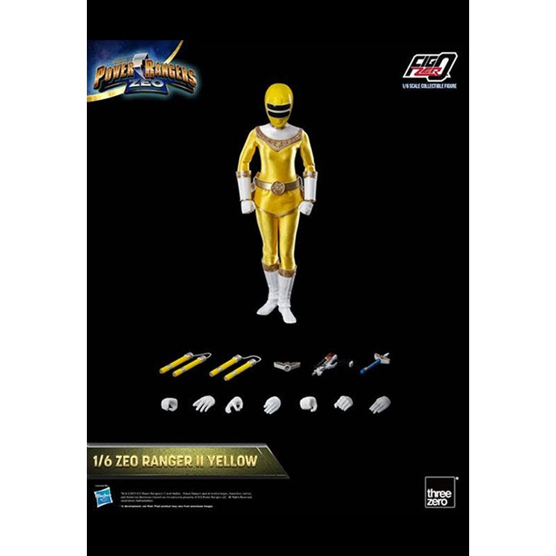 Power Rangers Zeo threezero FigZero 1/6 Zeo Ranger II Yellow