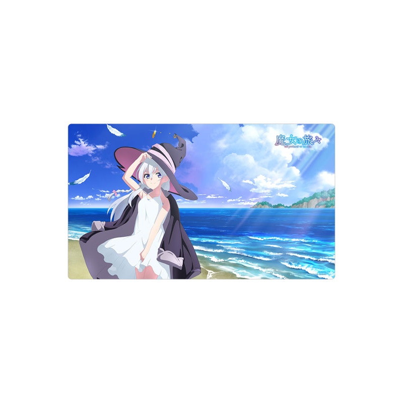 The Journey of Elaina Blood Curtain Original Illustration Rubber Mat Elaina Smile Ver.