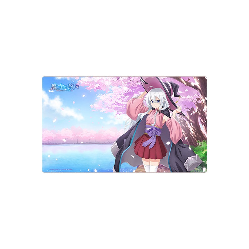 The Journey of Elaina Curtain Tamashii Original Illustration Rubber Mat Elaina / Cherry Blossoms