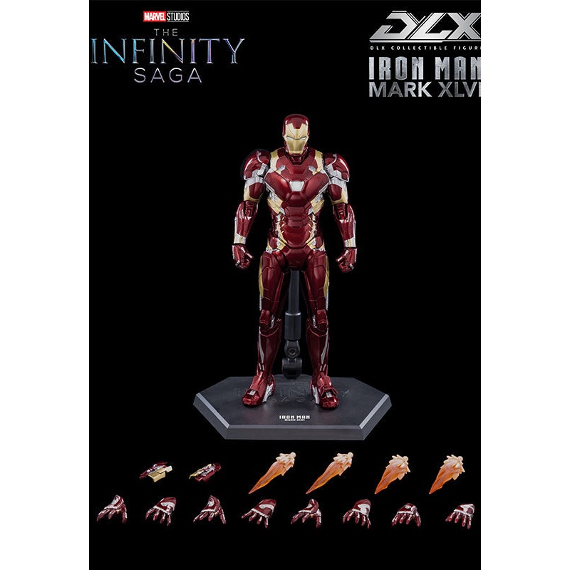 Captain America: Civil War.threezero The Infinity Saga DLX Iron Man Mark 46 (Re-run)