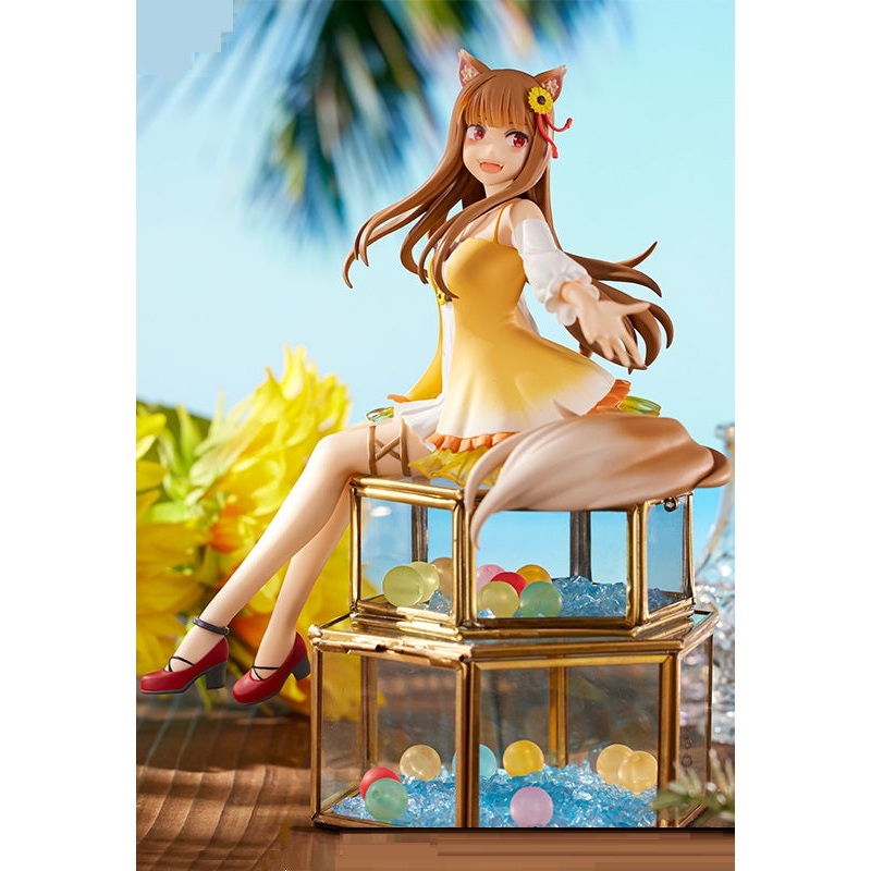 Spice and Wolf FuRyu Noodle Stopper Figure Holo Sunflower Dress ver.