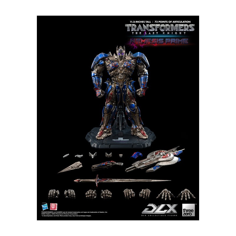 Transformers: The Last Knight threezero DLX Nemesis Prime