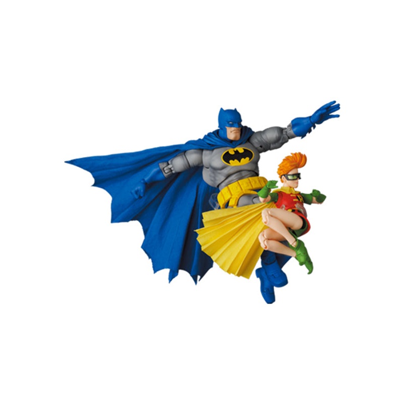 Batman The Dark Knight Returns MEDICOM TOYS MAFEX BATMAN BLUE Ver. & ROBIN (REPRODUCTCION)