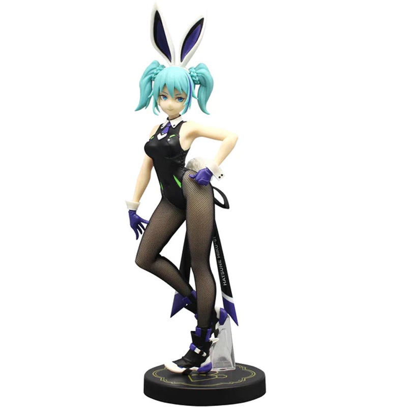 Hatsune Miku FuRyu BiCute Bunnies Figure Street Violet Color ver.