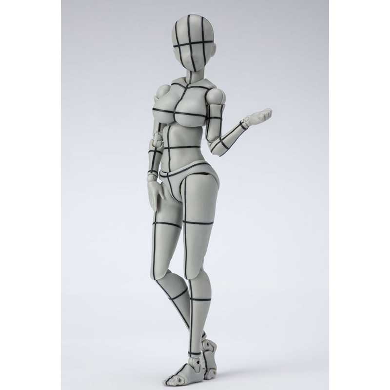 Bandai S.H.Figuarts Body-chan -Kentaro Yabuki- Wire Frame (Gray Color Ver.) (re-run)