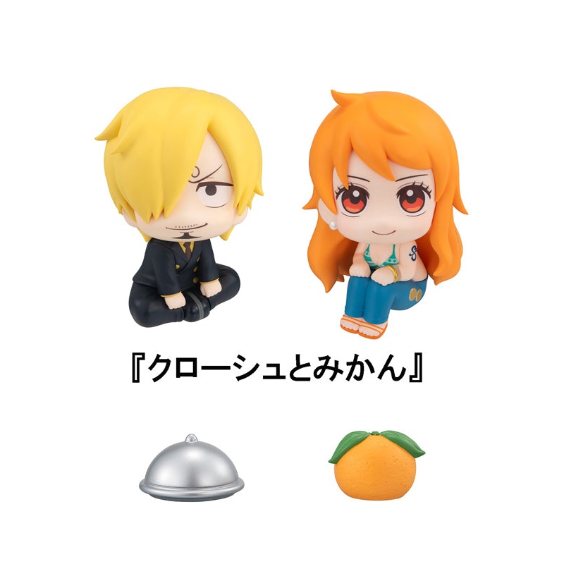 ONE PIECE MEGAHOUSE Lookup SanjiNami set with Cloche & Orange