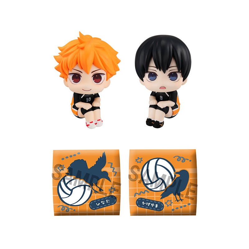 Haikyu!! MEGAHOUSE Lookup Shoyo Hinata Uniform ver.Tobio Kageyama Uniform ver.set with gift
