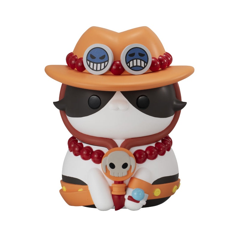 ONE PIECE MEGA CAT PROJECT Nyanto! MEGAHOUSE The Big NYAN PIECE Series Portgas D. Ace