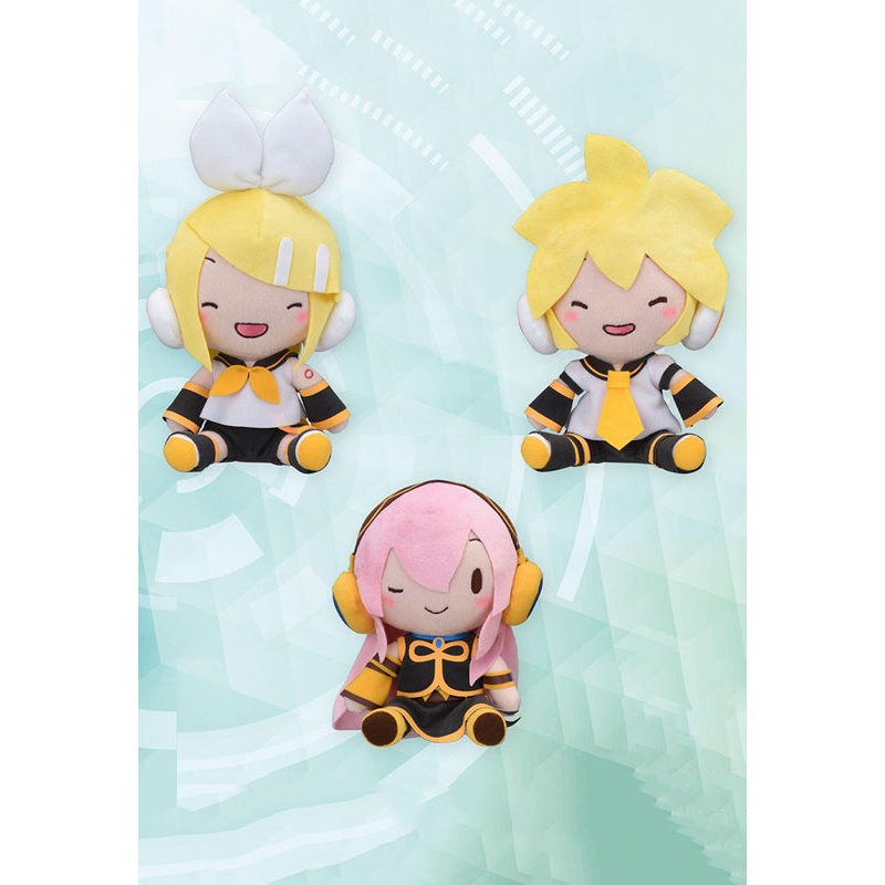 Hatsune Miku Series SEGA fuwa petit Plush Kagamine Rin & Kagamine Len & Megurine Luka (EX)
